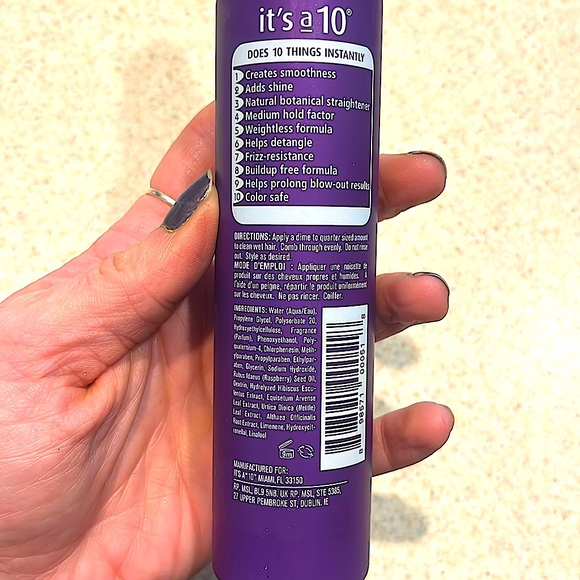 It’s a 10 miracle smoothing balm NWT - Picture 2 of 2